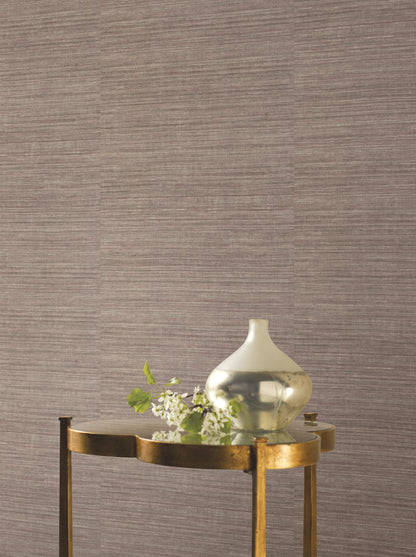 York Wallcoverings 24 Karat Silk Elegance Brown and Red Wallpaper  Weaves Browns   - KT2251N