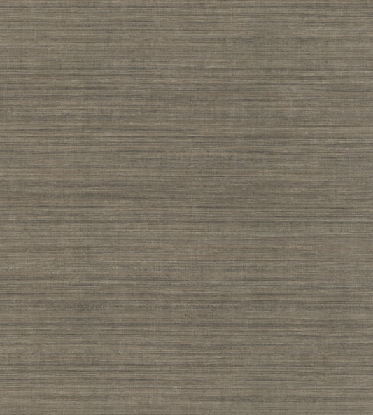 York Wallcoverings 24 Karat Silk Elegance Brown and Black Wallpaper  Weaves Browns   - KT2252N