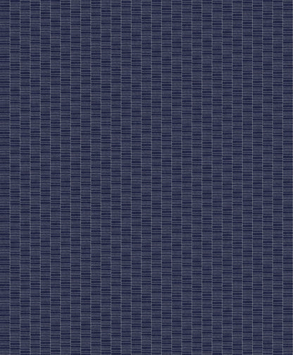 Seabrook Designs Mondrian Deco Spliced Stripe Geometric Art Deco Blue Matte  - KTM1417