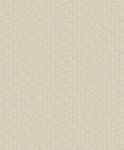 Seabrook Designs Mondrian Deco Spliced Stripe Geometric Art Deco Off-White Matte  - KTM1423