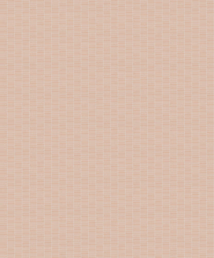 Seabrook Designs Mondrian Deco Spliced Stripe Geometric Art Deco Pink Matte  - KTM1428