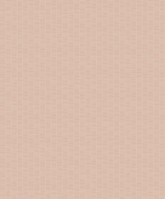 Seabrook Designs Mondrian Deco Spliced Stripe Geometric Art Deco Pink Matte Sidewall - KTM1428