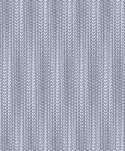 Blue matte fabric with geometric Mondrian & Art Deco-inspired pattern; woven textile for upholstery or clothing.