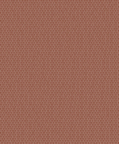 Seabrook Designs Mondrian Capsule Geometric Geometric Art Deco Red Matte  - KTM1628