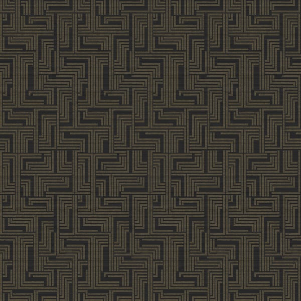 Galerie Wallcoverings Boutique Geometric Galerie Wallcoverings  Bronze, Brown   - L-BD2007