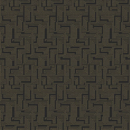 Galerie Wallcoverings Boutique Geometric Galerie Wallcoverings  Bronze, Brown   - L-BD2007
