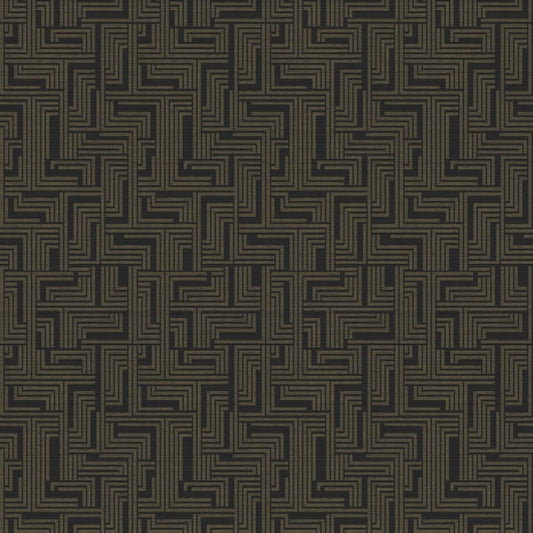Galerie Wallcoverings Boutique Geometric Galerie Wallcoverings  Bronze, Brown   - L-BD2007
