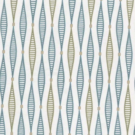 STOUT TEXTILES  MULTIPURPOSE,EMBROIDERIES TRANSITIONAL,, OGEE SEAGLASS   - LADD-1