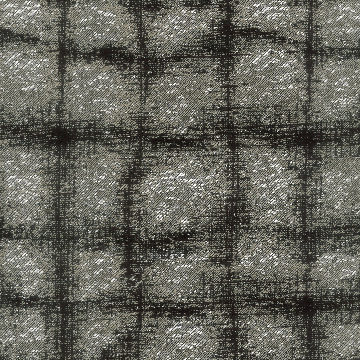 STOUT TEXTILES  UPHOLSTERY,JACQUARD TRANSITIONAL,, PLAID/CHECK COAL,INK,LAVA,STORM   - LADE-1