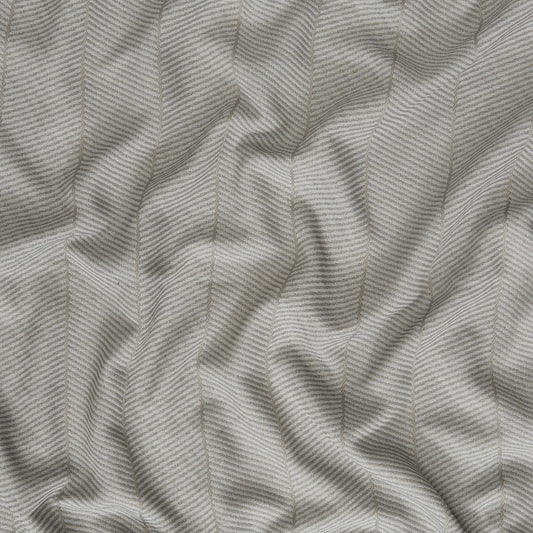 JF Fabrics LAFONT 97 Fabric Traditional,Transitional,Contemporary,Flamestitch,Stripe Grey/Silver  Wide Width,Jacquard,Sheer - 7487797 J8231