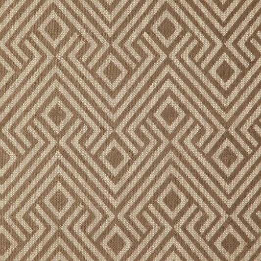 JF Fabrics fibre-guard LAMBTON 33 Fabric Traditional,Transitional,Contemporary,Diamond,Geometric Brown  Chenille,Texture - 6005833 J7911
