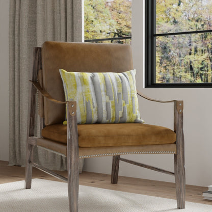 NICHOLASJOHN INC NJ-HUDSON Citron Abstract   Fabric - NJ25-1876