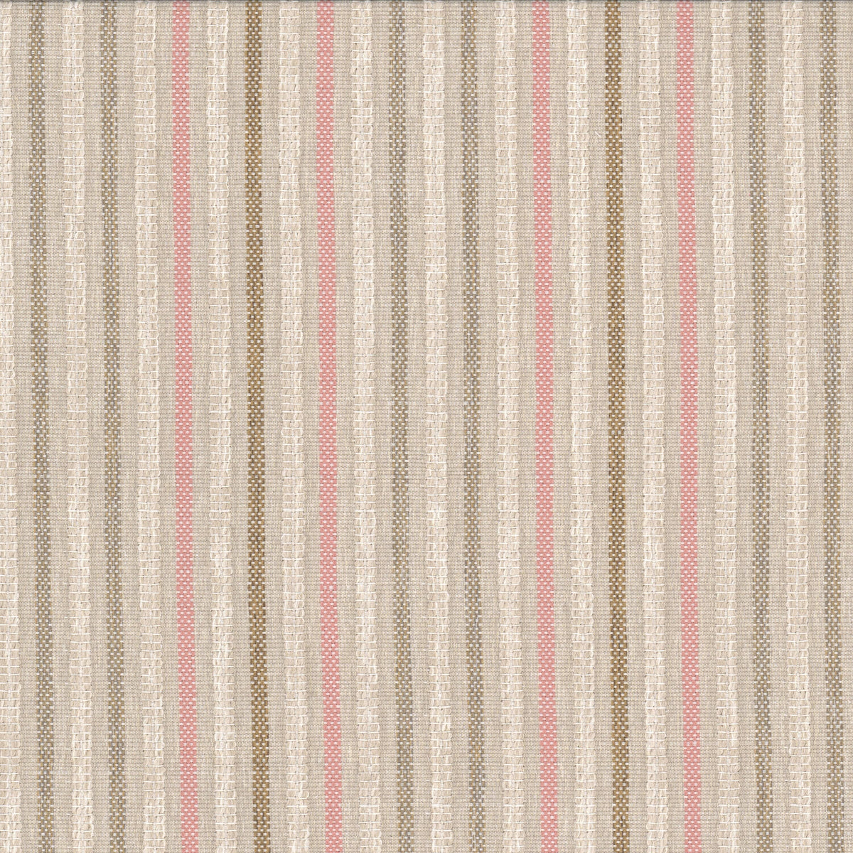 STOUT TEXTILES  UPHOLSTERY,WOVENS TRADITIONAL, STRIPE BLUSH   - LANE-2