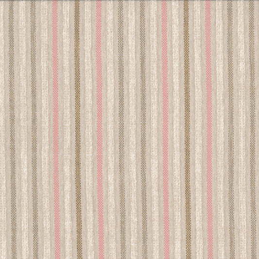 STOUT TEXTILES  UPHOLSTERY,WOVENS TRADITIONAL, STRIPE BLUSH   - LANE-2