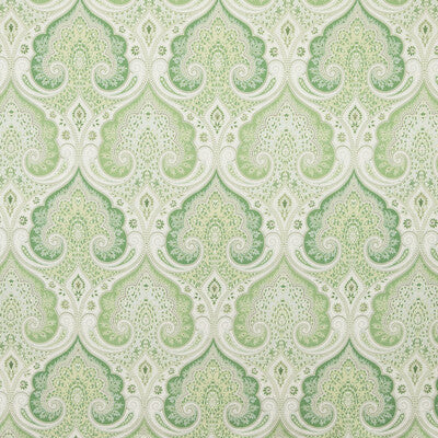 KRAVET DESIGN PRINT PAISLEY WHITE,GREEN,CHARTREUSE   - LATICIA.13.0