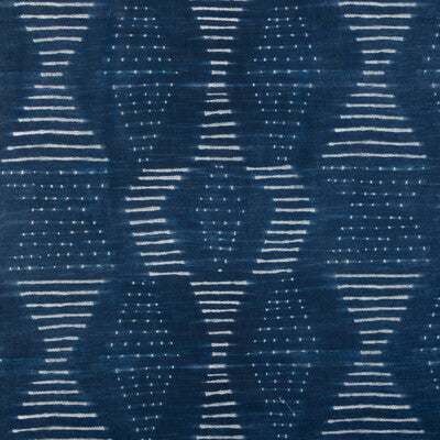 KRAVET COUTURE INDOOR / OUTDOOR MODERN INDIGO,WHITE,BLUE   - LATTIMER.51.0