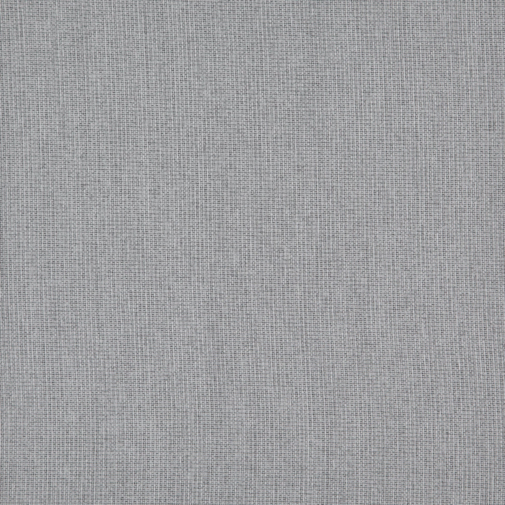 Gray woven fabric texture with fine crosshatch pattern, upholstery-style linen look.