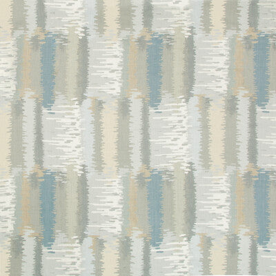 KRAVET COUTURE PRINT IKAT/SOUTHWEST/KILIMS LIGHT GREEN,GREY,YELLOW   - LA MUSE.1423.0