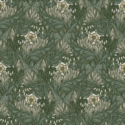 Galerie Wallcoverings Off The Wall Rambleicious Galerie Wallcoverings  Green   - LB25103