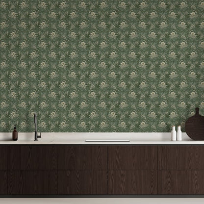 Galerie Wallcoverings Off The Wall Rambleicious Galerie Wallcoverings  Green   - LB25103