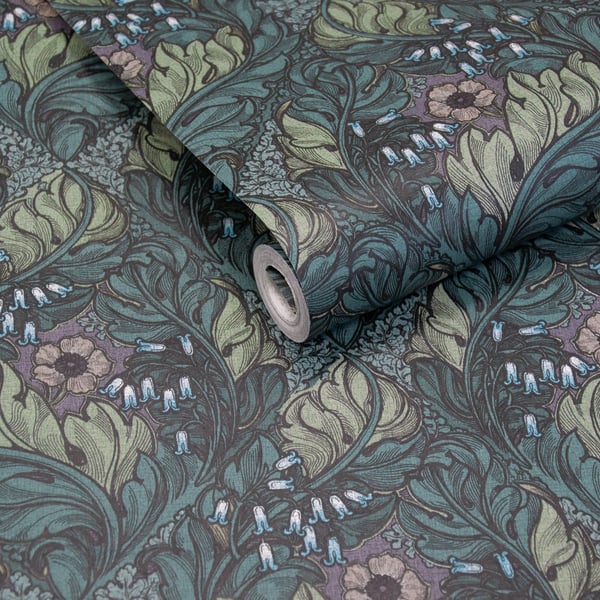 Galerie Wallcoverings Off The Wall Rambleicious Galerie Wallcoverings  Green   - LB25105