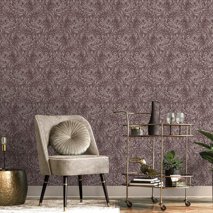Galerie Wallcoverings Off The Wall Rambleicious Galerie Wallcoverings  Red   - LB25109