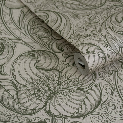 Galerie Wallcoverings Off The Wall Down the Dilly Galerie Wallcoverings  Green   - LB25111