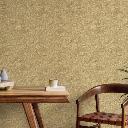 Galerie Wallcoverings Off The Wall Down the Dilly Galerie Wallcoverings  Yellow   - LB25113