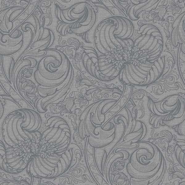 Galerie Wallcoverings Off The Wall Down the Dilly Galerie Wallcoverings  Silver Grey   - LB25114