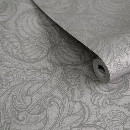 Galerie Wallcoverings Off The Wall Down the Dilly Galerie Wallcoverings  Silver Grey   - LB25114