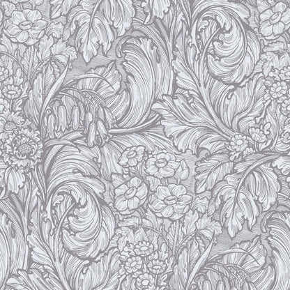 Galerie Wallcoverings Off The Wall Hedgerovia Galerie Wallcoverings  Silver Grey   - LB25137
