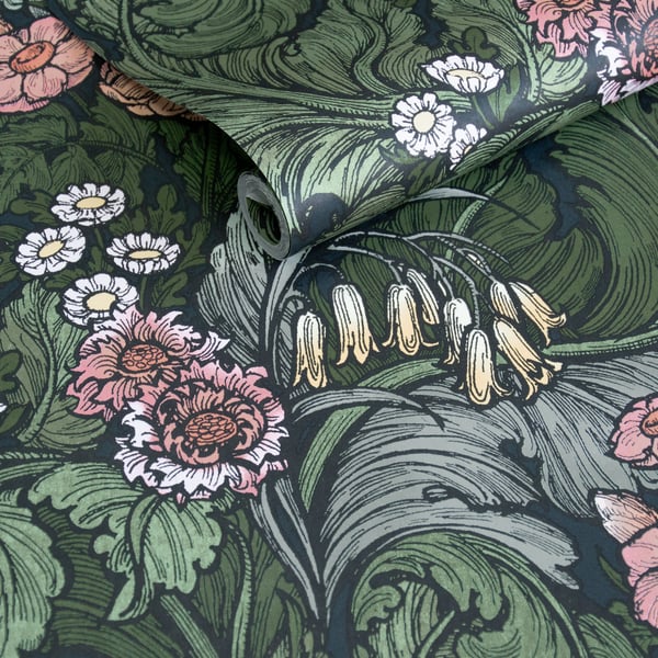 Galerie Wallcoverings Off The Wall Hedgerovia Galerie Wallcoverings  Pink   - LB25138