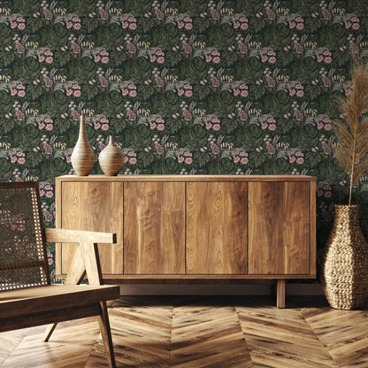 Galerie Wallcoverings Off The Wall Hedgerovia Galerie Wallcoverings  Pink   - LB25138