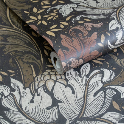 Galerie Wallcoverings Off The Wall Morris Major Galerie Wallcoverings  Bronze, Brown   - LB25140