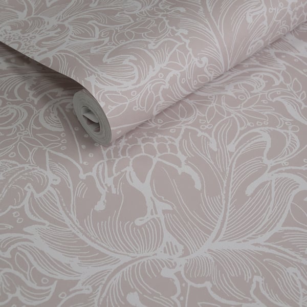 Galerie Wallcoverings Off The Wall Morris Major Galerie Wallcoverings  Pink   - LB25145