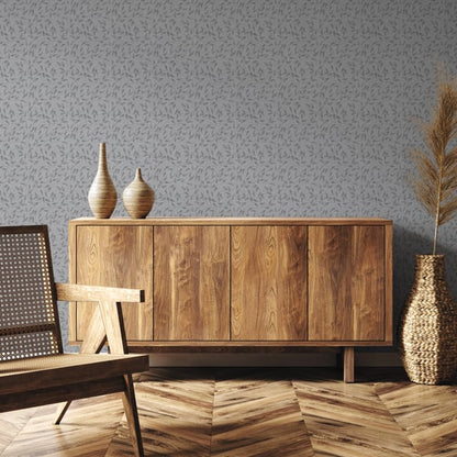 Galerie Wallcoverings Off The Wall Tit Willow Galerie Wallcoverings  Silver Grey   - LB25158