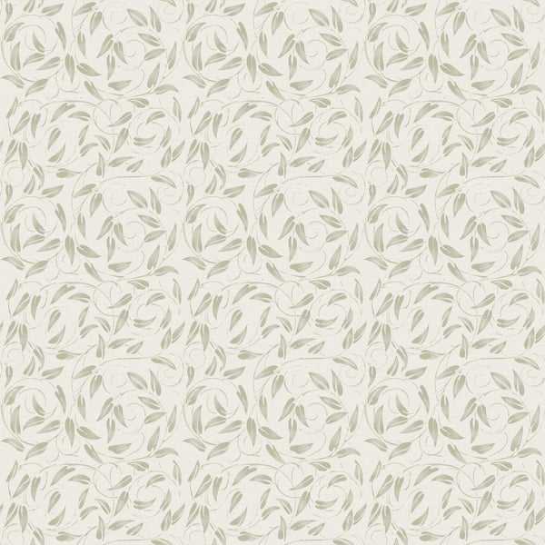 Galerie Wallcoverings Off The Wall Tit Willow Galerie Wallcoverings  Green   - LB25159