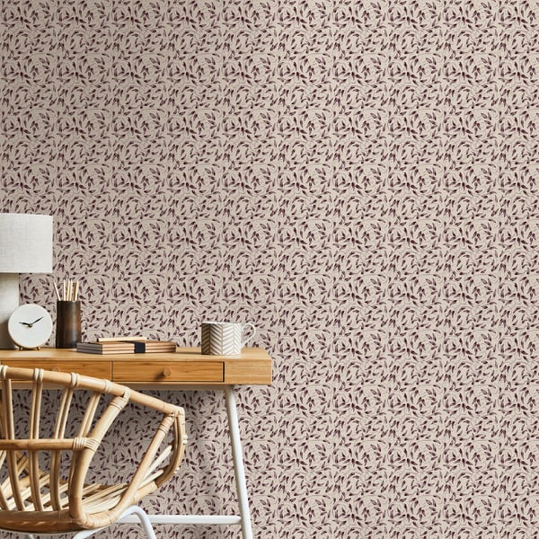 Galerie Wallcoverings Off The Wall Tit Willow Galerie Wallcoverings  Red   - LB25162