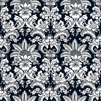 GASTON Y DANIELA PRINT  DARK BLUE,INDIGO,IVORY   - LCT1017.004.0