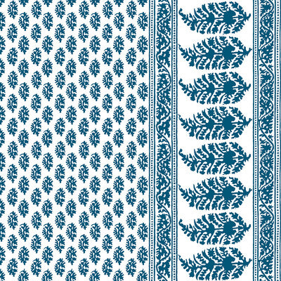 GASTON Y DANIELA PRINT  BLUE,BLUE,IVORY   - LCT1028.002.0