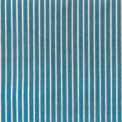 GASTON Y DANIELA VELVET STRIPES TEAL,,   - LCT1111.008.0