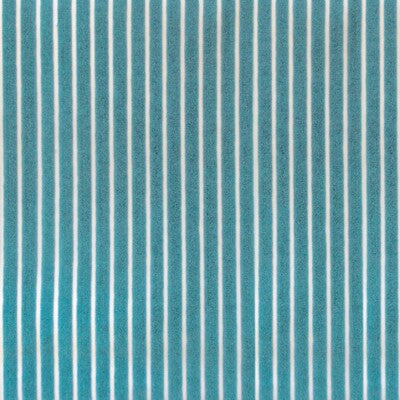 GASTON Y DANIELA VELVET STRIPES TURQUOISE,,   - LCT1111.010.0