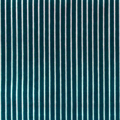 GASTON Y DANIELA VELVET STRIPES TURQUOISE,,   - LCT1111.035.0