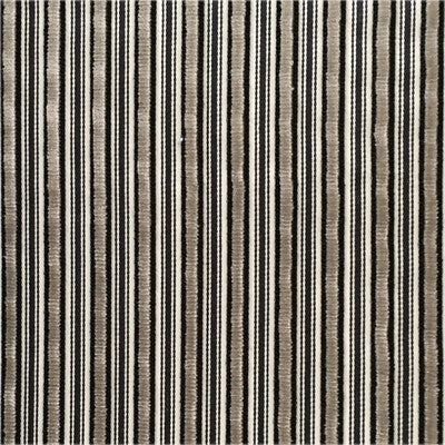 GASTON Y DANIELA VELVET STRIPES GREY,BLACK,WHITE   - LCT5495.001.0