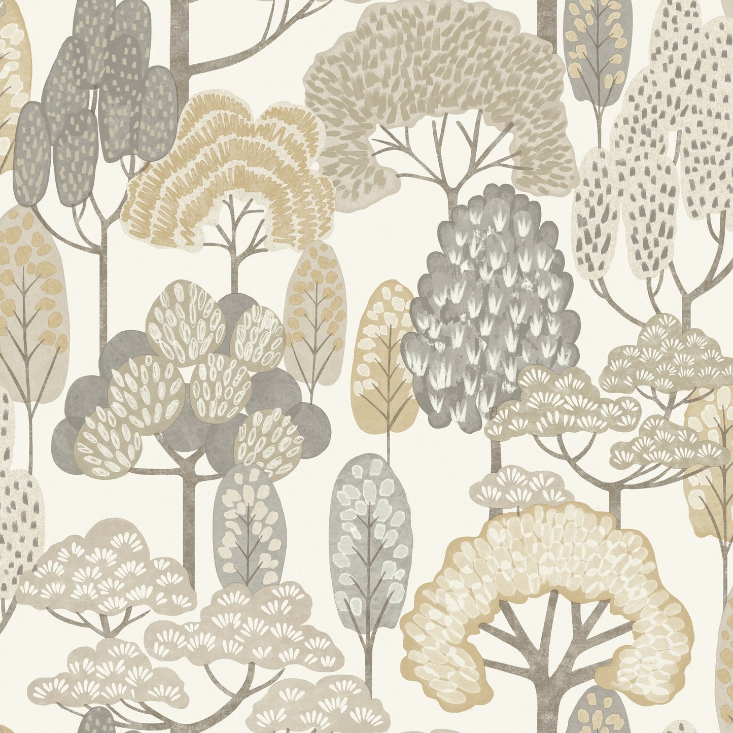 GALERIE WALLCOVERINGS Little Dreamers Trees, Motive   Beige   - GDLD2103