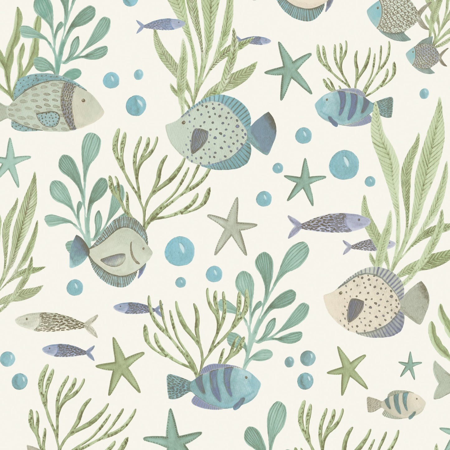 GALERIE WALLCOVERINGS Little Dreamers Photographic, All-over, Print   Green   - GDLD3309