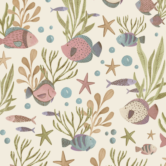 GALERIE WALLCOVERINGS Little Dreamers Photographic, All-over, Print   Pink   - GDLD3318