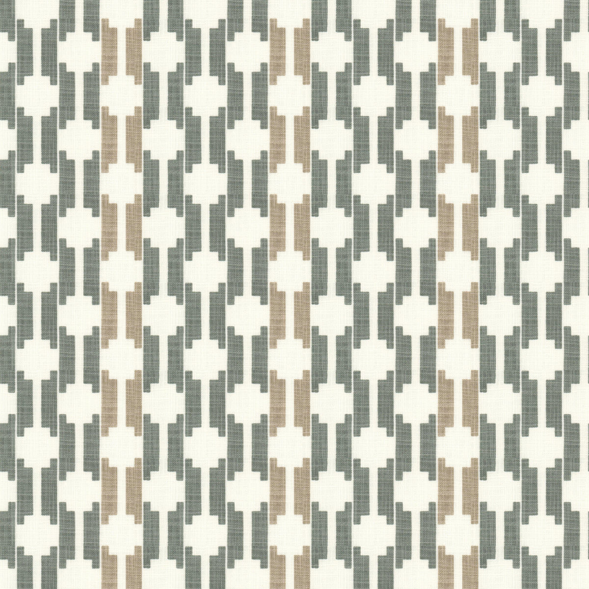 STOUT TEXTILES  MULTIPURPOSE,PRINT TRANSITIONAL,, GEOMETRIC FLINT,GRANITE   - LEAG-3