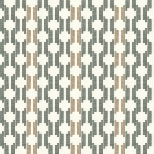 STOUT TEXTILES  MULTIPURPOSE,PRINT TRANSITIONAL,, GEOMETRIC FLINT,GRANITE   - LEAG-3