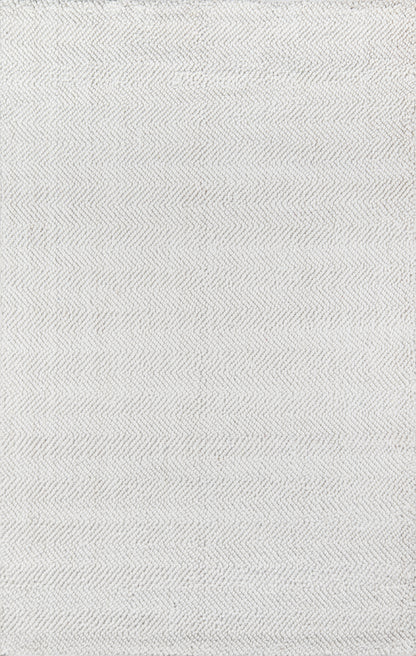 Ivory woven fabric with subtle herringbone texture, soft neutral upholstery-style surface.
